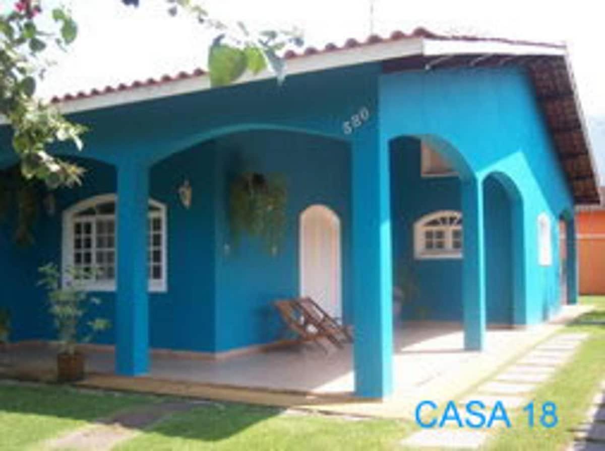Casa Em Cond. Fechado Praia Mococa - Caraguatatuba Mar Verde Bagian luar foto